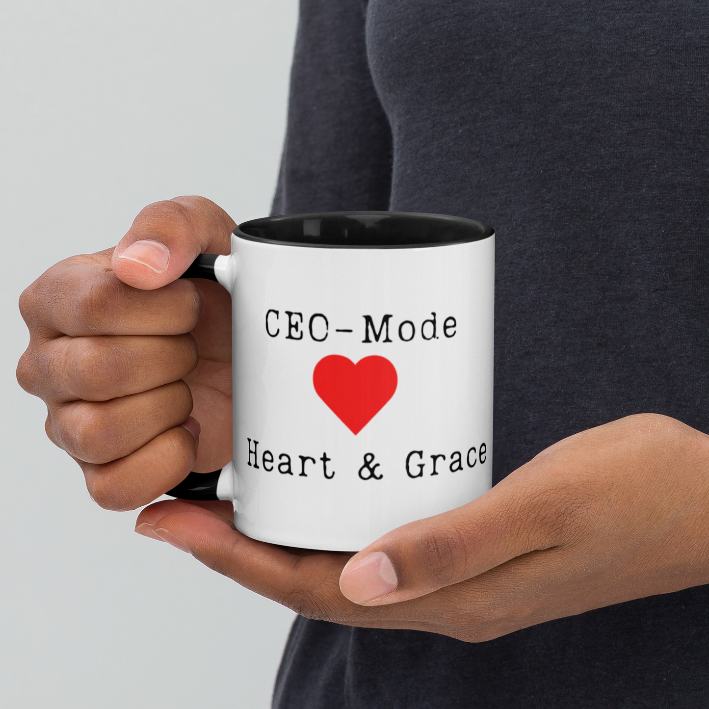 I love Selling CEO-Mode Mug with Black Color Inside, 11oz Ceramic